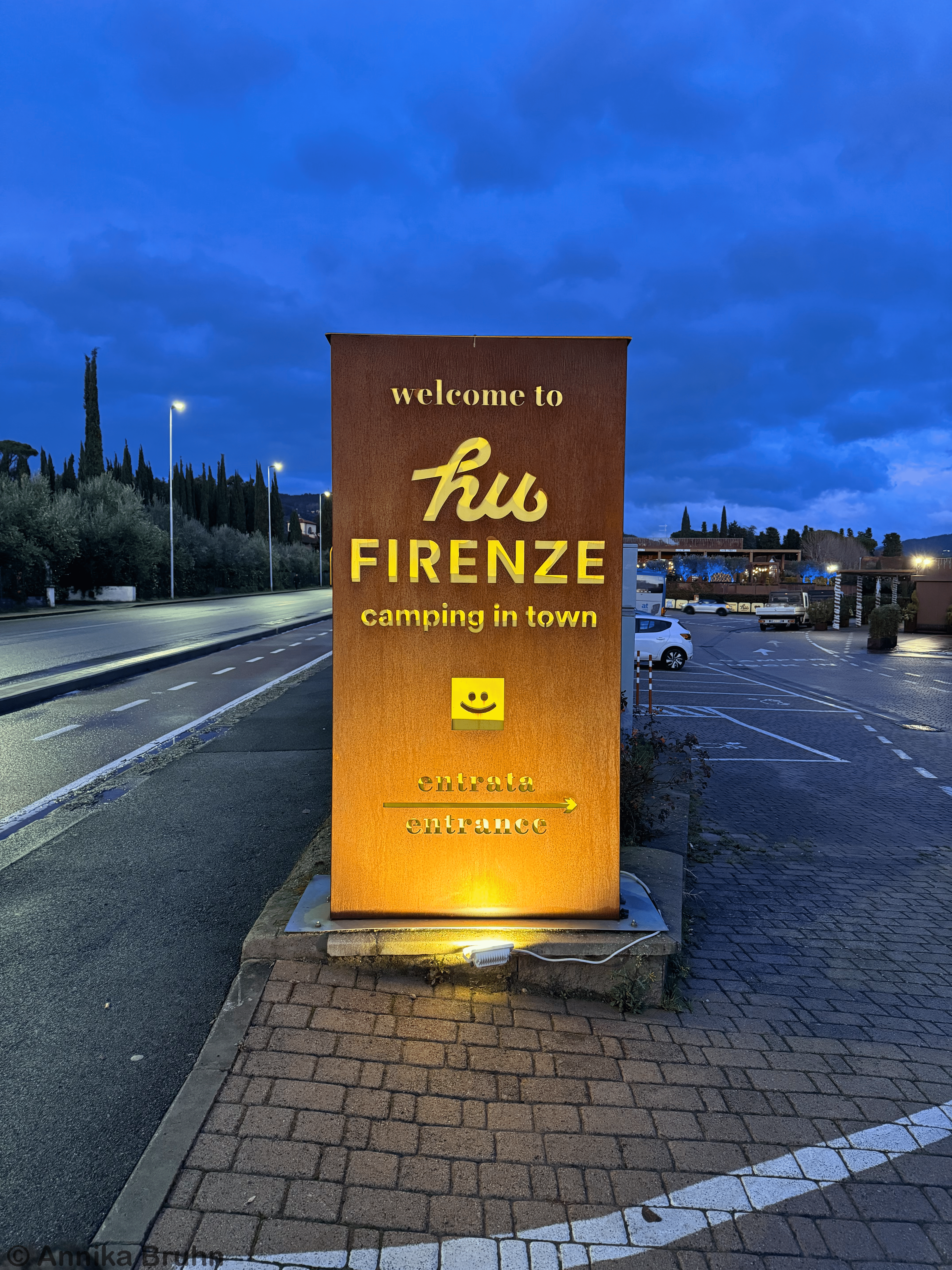 hu Firenze camping in town